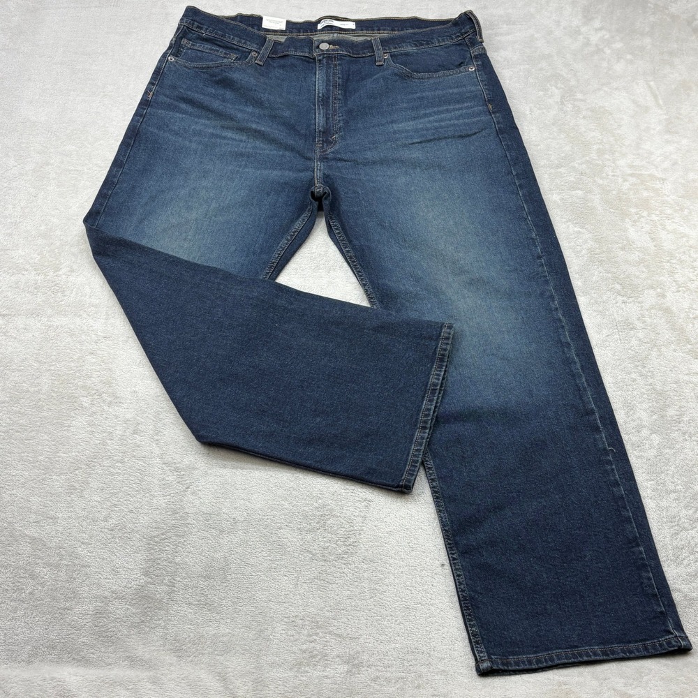 Signature by Levi Strauss Jeans Mens 40x30 Blue Loose Fit Gold Label Denim NEW